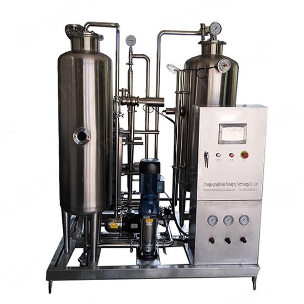 2000L Industrial Small Scale Carbonated Soft Drink co2 Mixing Machine