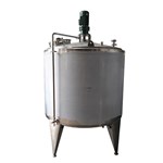 Stainless Steel Electric Heating Double Jacketed Syrups Syrup Tank Mixer