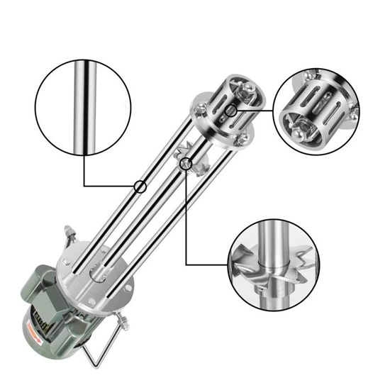 Emulsionante de alto cizallamiento